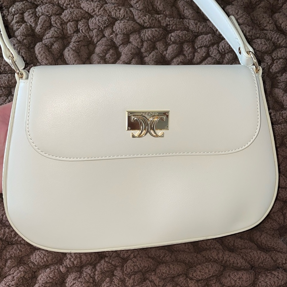 Purse - White Shoulder bag